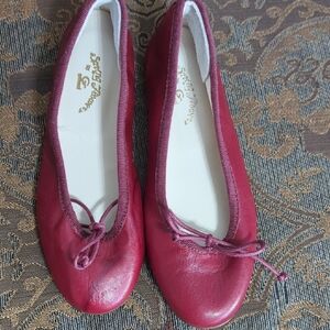 Gallucci Red Ballet Flats